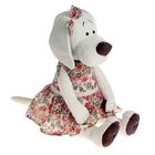 Мягкая игрушка «Собачка Лапуська» в летнем платье - Фото 2