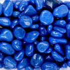 Грунт для аквариума (5-10 мм), синяя, 350 г - фото 8470299