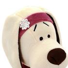 Мягкая игрушка «Собачка Лапуська» в бархатном платье - Фото 2