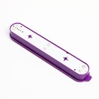 Аквариумный набор трехсекционный, с подсветкой LED, 2.55 л, фиолетовый - Фото 6