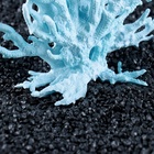 Коралл пластиковый малый 17×6×13 см, голубой - Фото 6