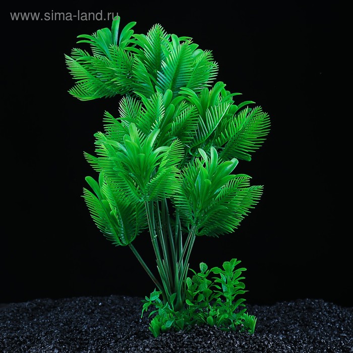 Растение искусственное аквариумное, 32 х 18 х 34 см - Фото 1
