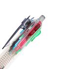 Ручка шариковая многоцветная Calligrata, автоматическая, 4 цвета, МИКС - Фото 3