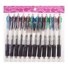 Ручка шариковая многоцветная Calligrata, автоматическая, 4 цвета, МИКС - Фото 5