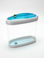 Аквариум настольный, с подсветкой LED и календарем кормлений, 4.4 л - Фото 1