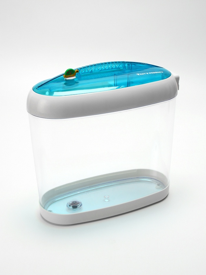 Аквариум настольный, с подсветкой LED и календарем кормлений, 4.4 л - Фото 1