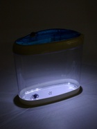 Аквариум настольный, с подсветкой LED и календарем кормлений, 4.4 л - Фото 4