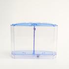 Аквариум настольный двухсекционный, с грунтом и 2 растениями - Фото 14