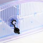 Аквариум настольный двухсекционный, с грунтом и 2 растениями - Фото 6