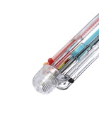 Ручка шариковая Calligrata, автоматическая, 6-цветная, прозрачный корпус - Фото 4