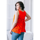 Блузка для беременных 2248, цвет оранжевый, размер 48, рост 170 - Фото 2