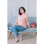 Блузка для беременных 2248, цвет розовый, размер 46, рост 170 - Фото 2
