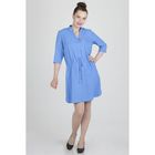 Платье женское, размер 46, рост 168, цвет голубой (арт. 17248) - Фото 3