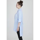 Блуза женская 17247 С+, размер 50, рост 168, цвет голубой - Фото 3