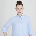 Блуза женская 17247 С+, размер 50, рост 168, цвет голубой - Фото 5