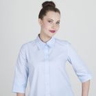Блуза женская 17247, размер 46, рост 168, цвет голубой - Фото 5