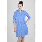 Платье женское, размер 50, рост 168, цвет голубой (арт. 17248 С+) - Фото 1