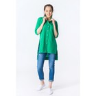 Рубашка женская удлинённая, размер 56, цвет зелёный - Фото 3