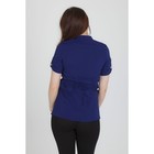 Блузка для беременных 2242, цвет тёмно-синий, размер 42, рост 170 - Фото 3