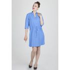 Платье женское, размер 56, рост 168, цвет голубой (арт. 17248 С+) - Фото 2