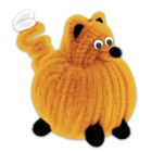 Игрушка из меховых палочек «Пушистик Фокси» - Фото 1