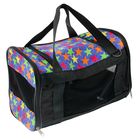 Сумка-переноска с сеткой, люком и карманом, большая, 46 х 25 х 39 см МИКС - Фото 1