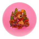 мяч "Маша и Медведь" цвет МИКС 33см в сетке AD-13(MA) - Фото 6