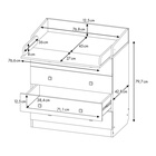 Комод пеленальный детский 804 «Фея 1580», 80х47х92 см., 4 ящика, цвет венге/бежевый - Фото 5