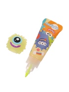 УЦЕНКА Маркер-текстовыделитель «Монстрик», скошенный наконечник, узел 5 мм, жёлтый - Фото 2