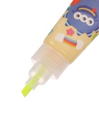 УЦЕНКА Маркер-текстовыделитель «Монстрик», скошенный наконечник, узел 5 мм, жёлтый - Фото 3