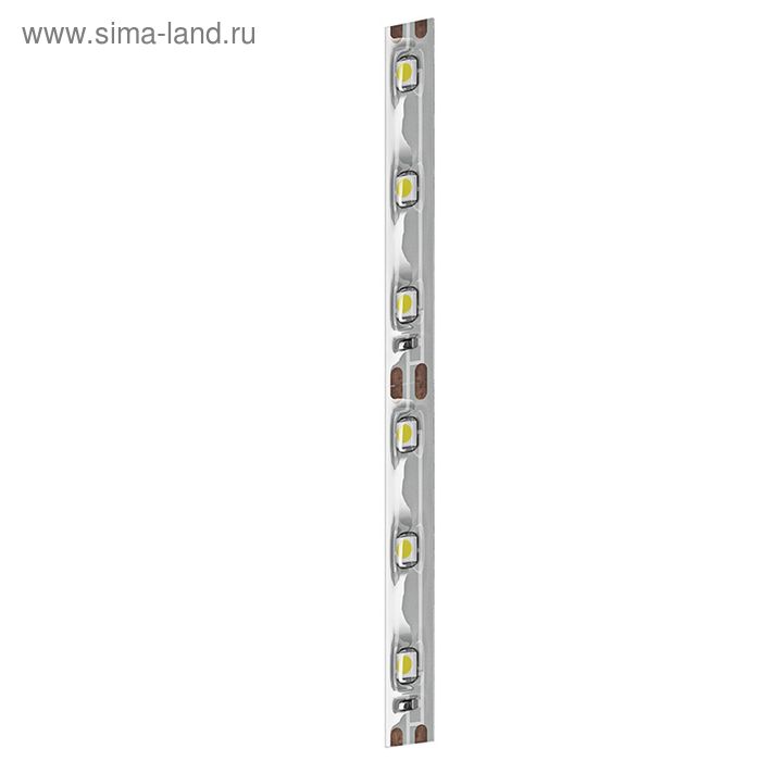 Светодиодная лента Geniled, 12В, SMD3528, 5 м, IP65, 4.8Вт/м, 60 LED/м, БЕЛЫЙ - Фото 1