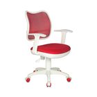 Кресло CH-W797/R/TW-97N спинка сетка красный, сиденье красный - Фото 1