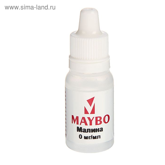 Жидкость для многоразовых ЭИ Maybo, малина, 0 мг, 10 мл - Фото 1