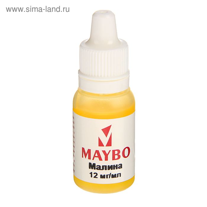 Жидкость для многоразовых ЭИ Maybo, малина, 12 мг, 10 мл - Фото 1