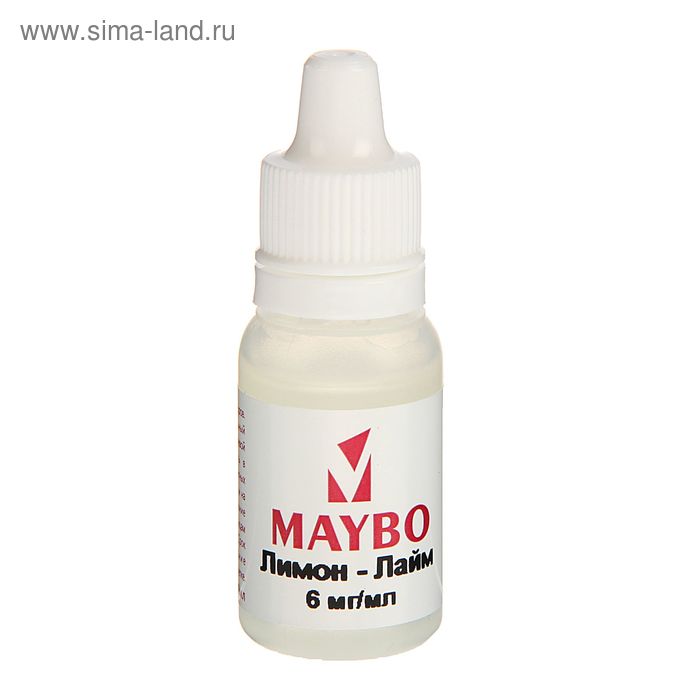 Жидкость для многоразовых ЭИ Maybo, лимон - лайм, 6 мг - Фото 1