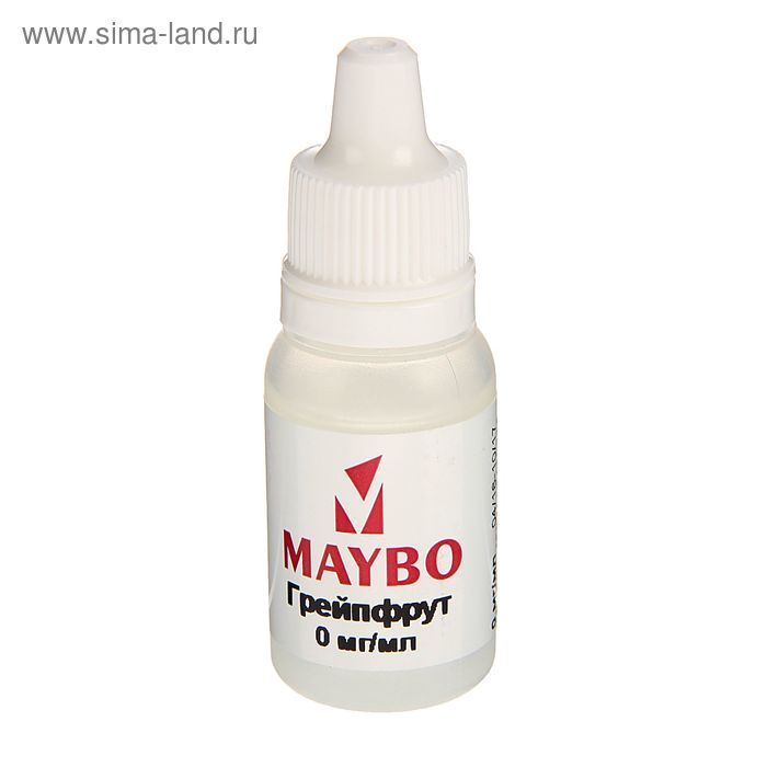 Жидкость для многоразовых ЭИ Maybo, грейпфрут, 0 мг, 10 мл - Фото 1