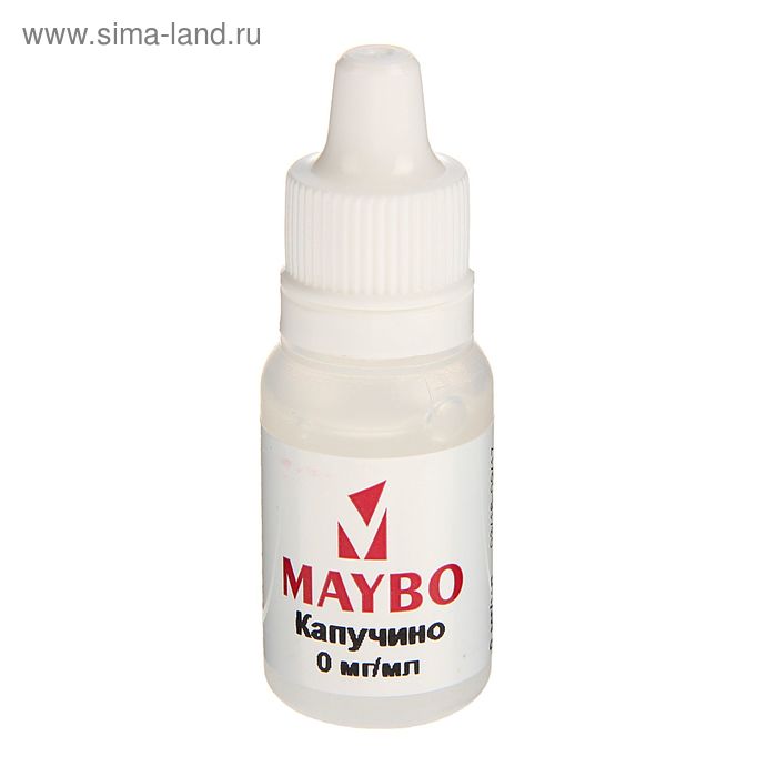 Жидкость для многоразовых ЭИ Maybo, капучино, 0 мг, 10 мл - Фото 1