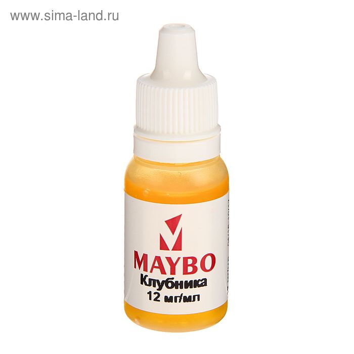 Жидкость для многоразовых ЭИ Maybo, клубника, 12 мг, 10 мл - Фото 1