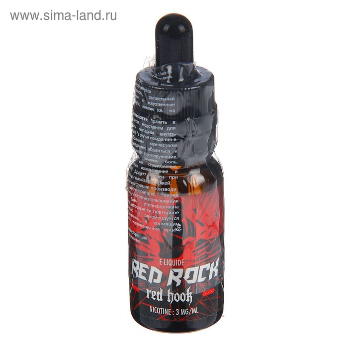 Жидкость для многоразовых ЭИ Red Rock, Red Hook, 3 мг, 20 мл - Фото 1