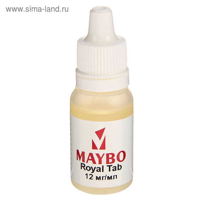 Жидкость для многоразовых ЭИ Maybo, Royal Tab, 12 мг, 10 мл - Фото 1