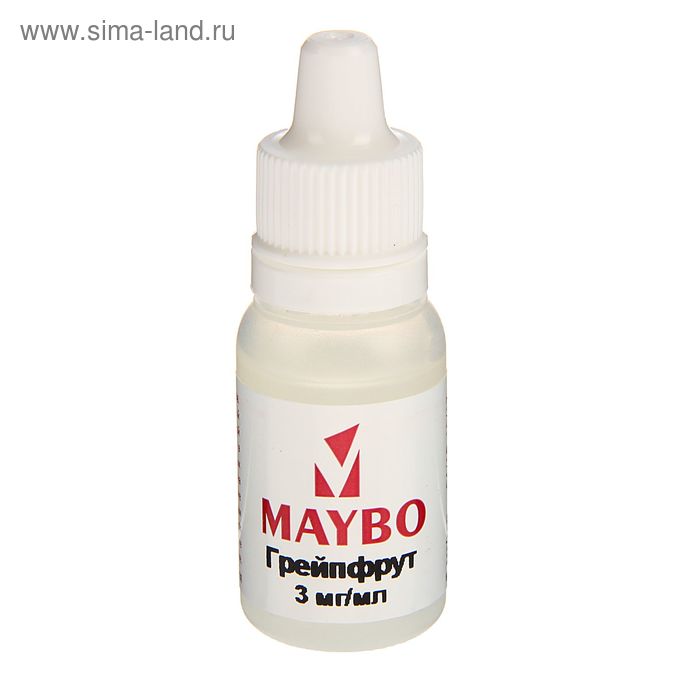 Жидкость для многоразовых ЭИ Maybo, грейпфрут, 3 мг, 10 мл - Фото 1