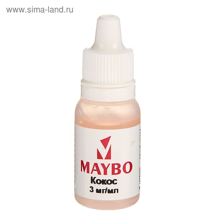 Жидкость для многоразовых ЭИ Maybo, кокос, 3 мг, 10 мл - Фото 1