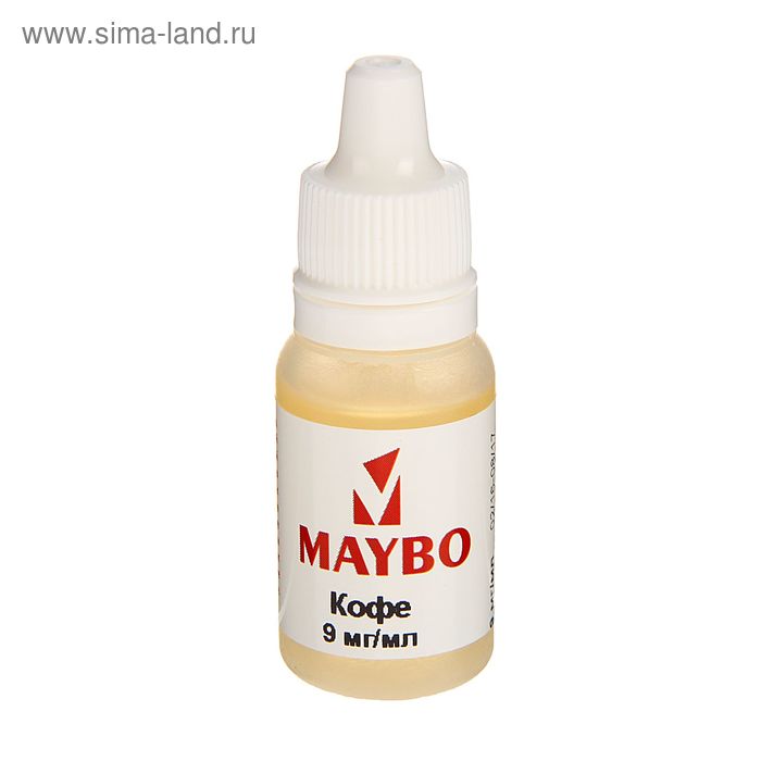 Жидкость для многоразовых ЭИ Maybo, кофе, 9 мг, 10 мл - Фото 1