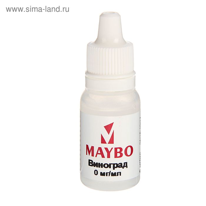 Жидкость для многоразовых ЭИ Maybo, виноград, 0 мг, 10 мл - Фото 1