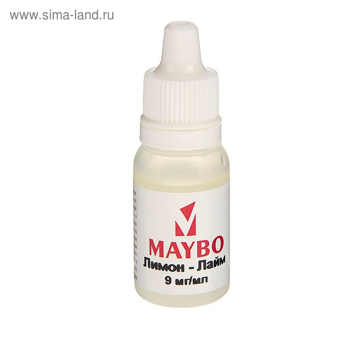 Жидкость для многоразовых ЭИ Maybo, лимон - лайм, 9 мг, 10 мл - Фото 1