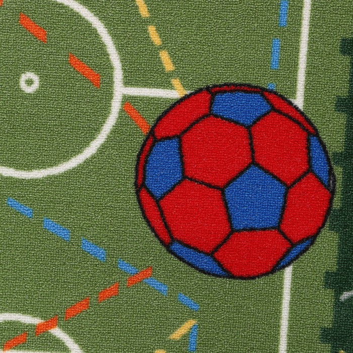 Ковер «Футбол», 100х150 см, зелёный - фото 1906816377