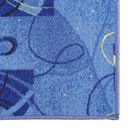 Палас Квадро, размер 200х250 см, цвет синий, войлок 195 г/м2 - Фото 2