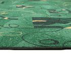 Палас Квадро, размер 200х200 см, цвет зелёный, войлок 195 г/м2 - Фото 3