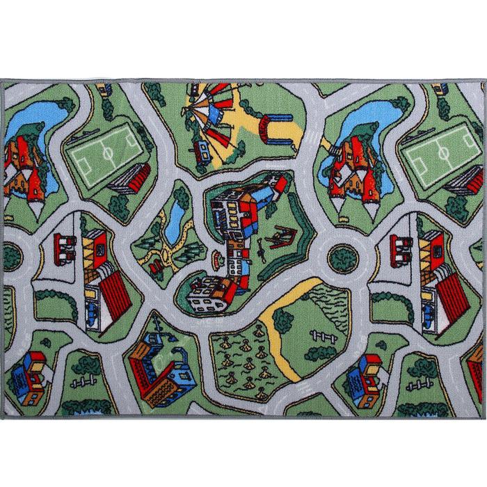 Палас «Лунапарк», 200×350 см, зелёный - Фото 1