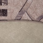 Ковер овальный Медео, размер 200х300 см, цвет бежевый, войлок 195 г/м - Фото 3